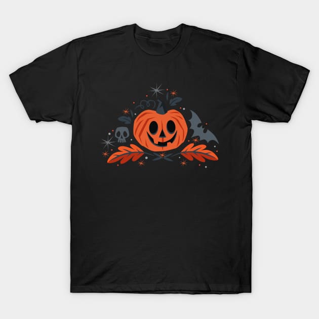 pumpkin halloween T-Shirt by richhwalsh